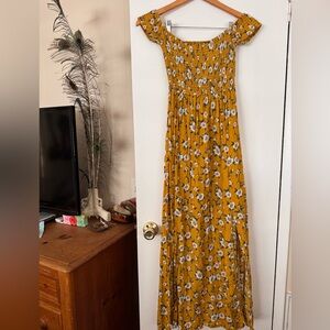 Showpo Yellow Floral Blouse